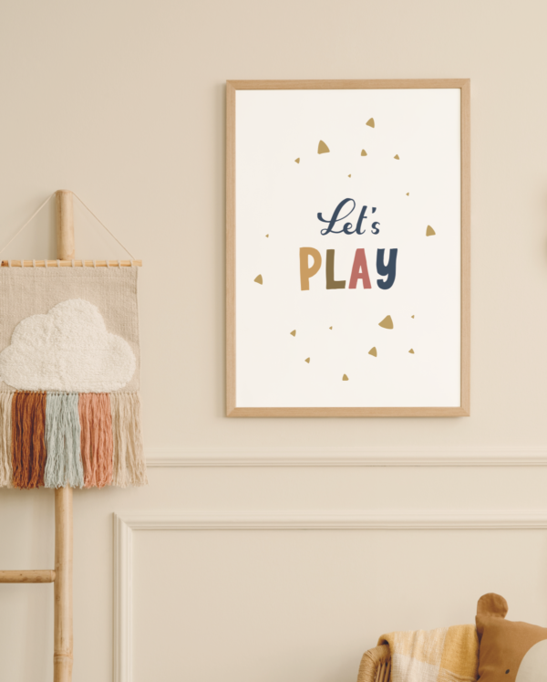 Lámina Infantil Let´s Play - Imagen 2