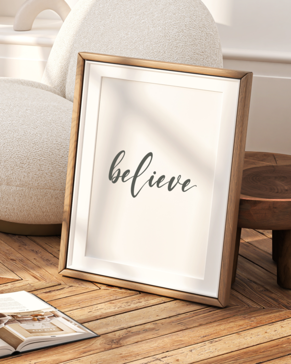 Lámina Believe - Imagen 2