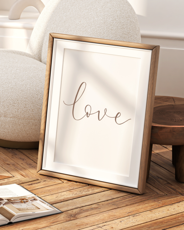 Lámina Love en Lettering - Imagen 2