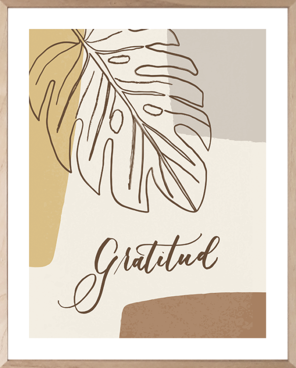 lámina de gratitud para imprimir