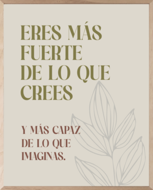 lámina tipográfica motivacional