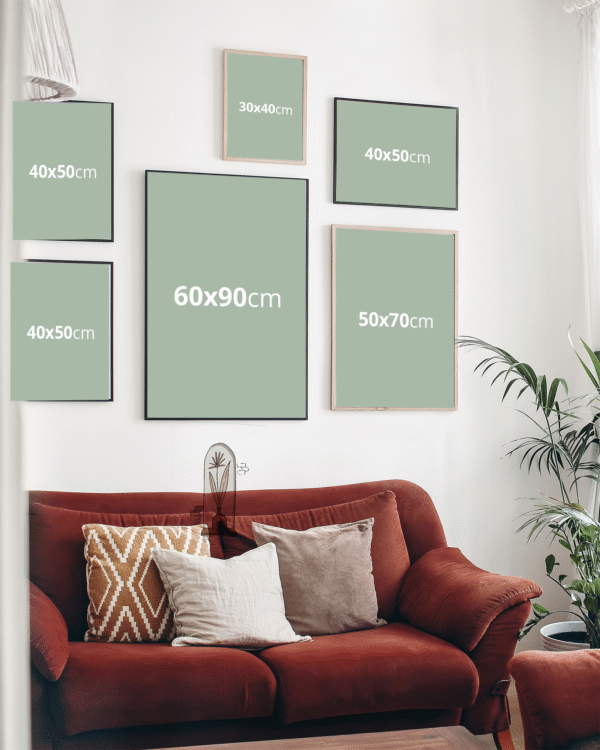 Set de 6 Láminas Botánicas Minimalistas con Frases Inspiradoras Únicas - Imagen 2