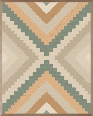 lámina abstracta geométrica minimalista