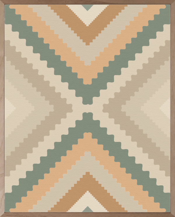 lámina abstracta geométrica minimalista
