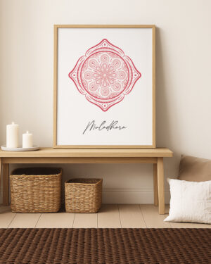 Lámina Chakra Raíz Muladhara