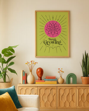 lámina Keep Growing