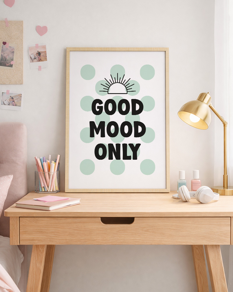 Set de 11 Láminas Teens para habitación - Optimismo, expresión personal y buena energía - Imagen 11