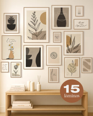 15 láminas decorativas