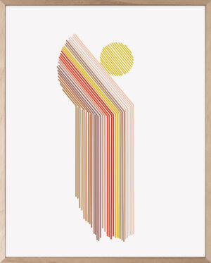 lámina abstracta geométrica