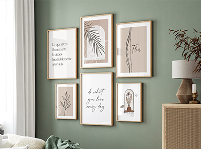 sets de láminas decorativas listas para imprimir