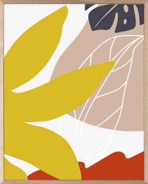 lámina botánica moderna