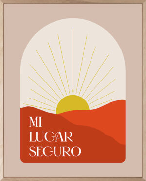 Lámina decorativa boho